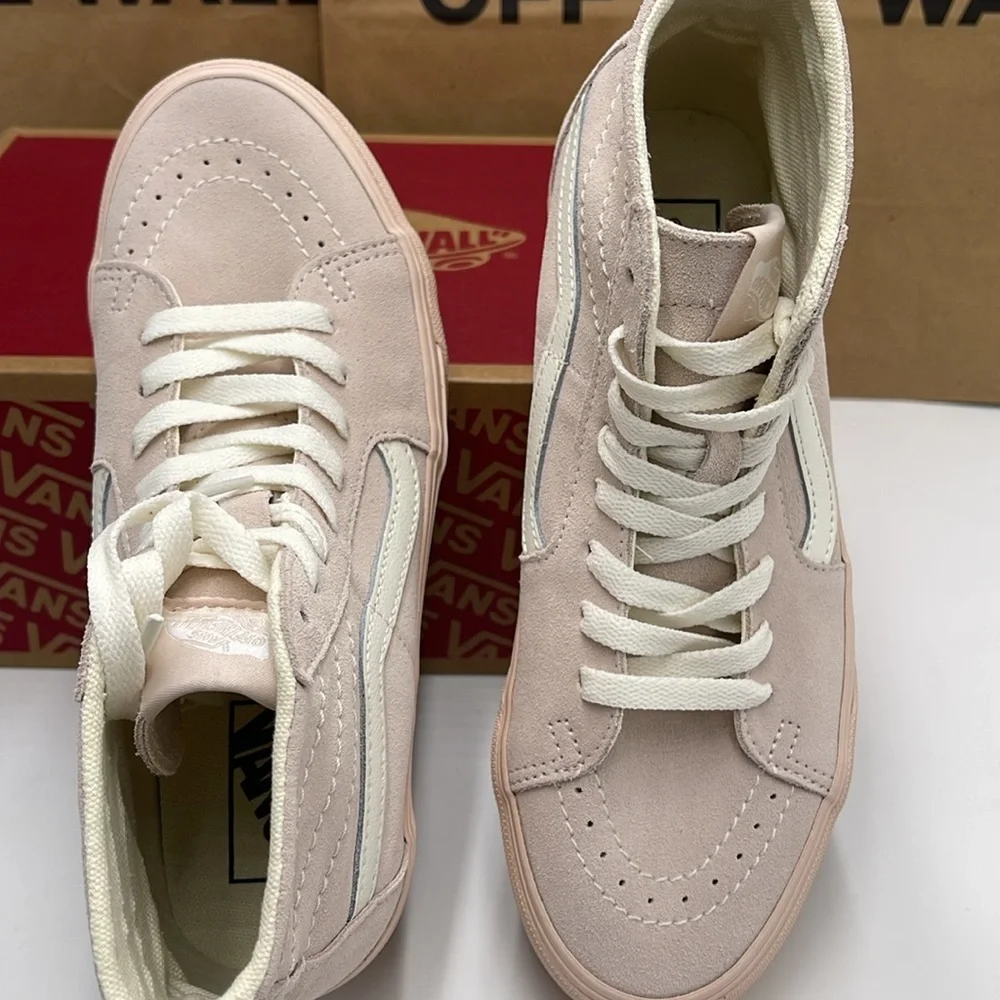 Vans WMNS Sk8-Hi Tapered Stacked Suede Shell VN0A5JMKBXO Platforms Sneakers